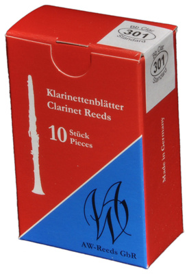 AW Reeds 301 Boehm Clarinet 3.5 Bb klarneto liežuvėliai (prancūziški)