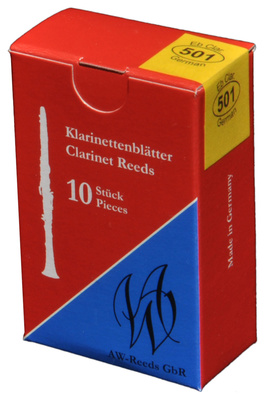 AW Reeds 501 vokiškas Eb klarneto liežuvėlis