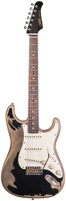 Xotic Guitars XSC-1 RW BLK Super Heavy Aged elektrinė gitara