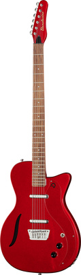 Danelectro 56 Vintage Baritone Red Metal baritoninė gitara