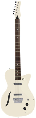 Danelectro 56 Vintage Baritone White baritoninė gitara