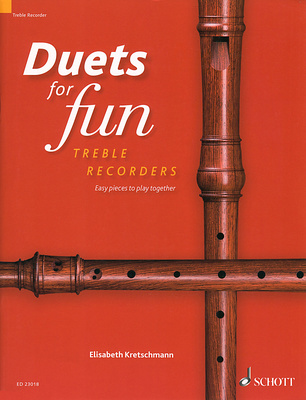 Schott Duets for Fun Treble Recorder nošu izdevums