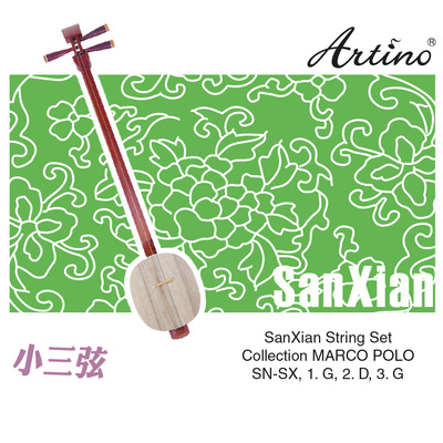 Artino Chinese SanXian stygų komplektas  