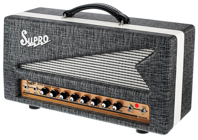 Supro 1696RTH Black Magick Rev Head lempinis gitarų stiprintuvo galvos