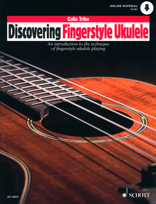 Schott Fingerstyle Ukulele pažengusiųjų ukulelės literatūra