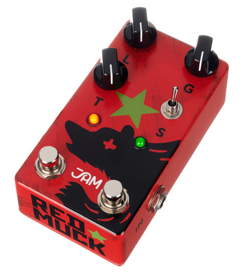 Jam Pedals Red Muck mk.2 Fuzz/Distortion pedalų dėžutė