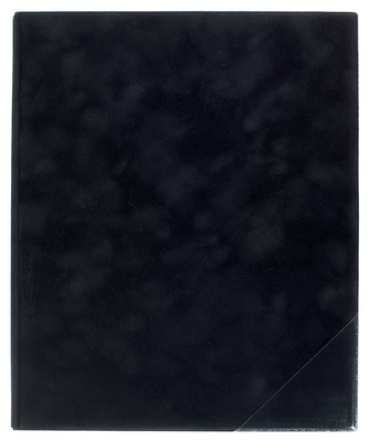 ge-gra-Muster Music Folder Scarlett Black natų aplankas