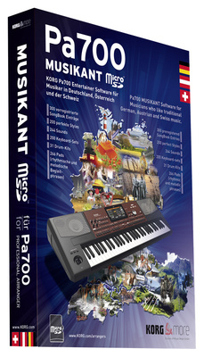 Korg PA-700 Musikant SD Dongle klavišinių programa