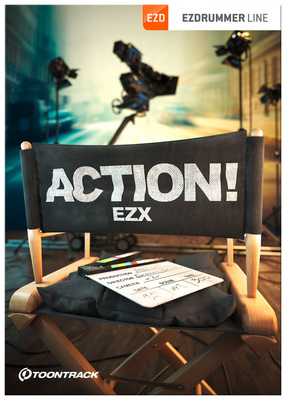 Toontrack EZX Action! garsų biblioteka