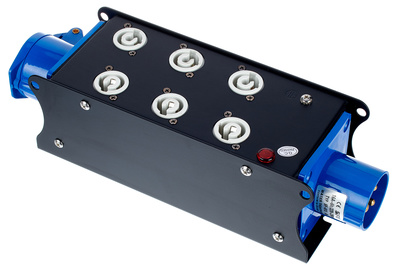 Eurolite SAB-62X Split Box strāvas sadales bloks