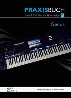 Keys Experts Verlag Genos Praxisbuch 3 klavišiniai instrumentai knyga