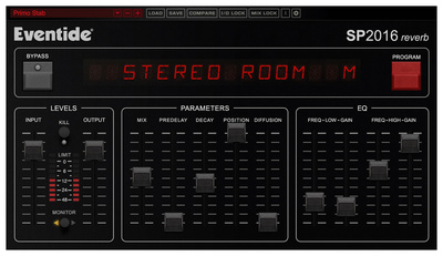 Eventide SP2016 Reverb garso efkektų procesorius