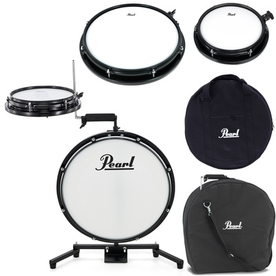 Pearl Compact Traveler Full Bundle būgnų korpusų komplektas