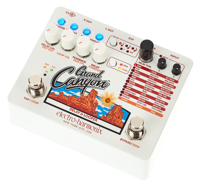 Electro Harmonix Grand Canyon uždelsimo/aido pedalas