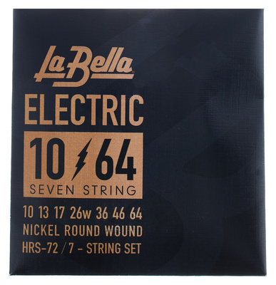 La Bella HRS-72 elektrinės gitaros stygos, 7 stygų