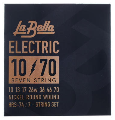 La Bella HRS-74 El. Guitar RWNP 7 stygų elektrinės gitaros stygos