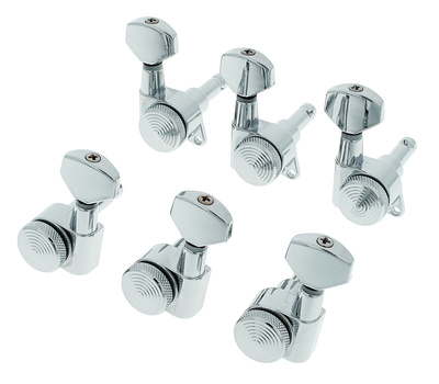 Harley Benton Parts Locking Tuners 3R/3L Chr gitarų derinimo mechanizmai
