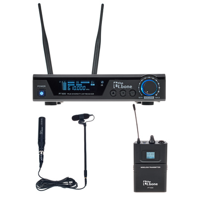 the t.bone freeU Ovid Bundle 600 MHz belaidis mikrofonas instrumentams