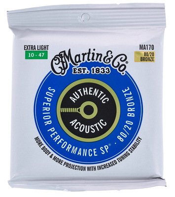 Martin Guitars MA-170 Authentic Acoustic akustinės gitaros stygos  