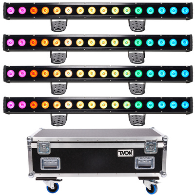 Stairville Show Bar Pro 16x10W RGB LED strypų komplektas