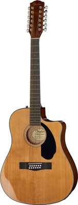 Fender CD-60SCE-12 Nat WN dvylikastygė akustinė gitara