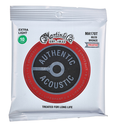 Martin Guitars MA-170T Authentic Acoustic akustinės gitaros stygų komplektas