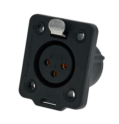 Neutrik NC3FDX-TOP 3-pin XLR jungtis (moteriška)