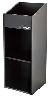 Glorious Record Rack 330 Black įrašų dėklas