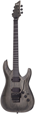 B-Stock, Schecter C-1 FR Apocalypse Rusty Grey; E-Gitarre; Sumpfesche Korpus; Ahorn/Padauk Multy-ply Hals mit Carbon Verstärkung (Set-Neck); Ebenholz