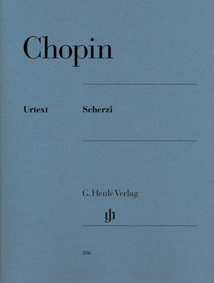 Henle Verlag Chopin Scherzi klasikinė fortepijono literatūra