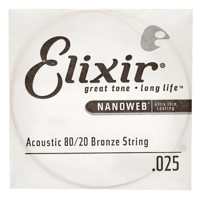 Elixir .025 Western Guitar pavienė gitara styga