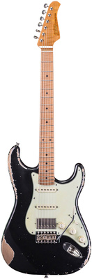 Xotic Guitars XSC-2 MN BLK Heavy Aged elektrinė gitara