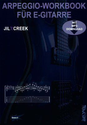 Tunesday Records Arpeggio-Workbook E-Guitar užrašų knyga elektrinei gitarai