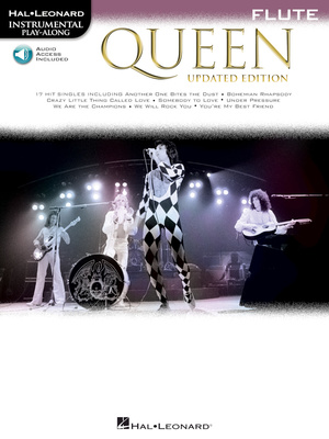 Hal Leonard Queen Flute Play-Along dainų rinkinys fleitai