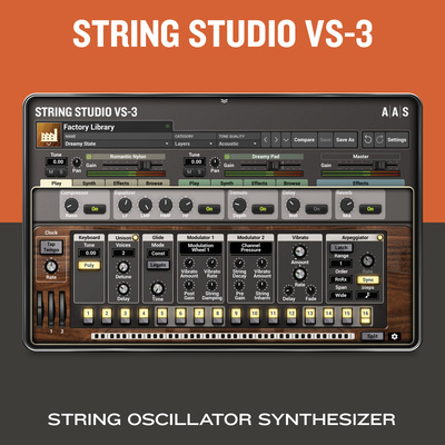 Applied Acoustics Systems String Studio VS-3 virtualus instrumentas  