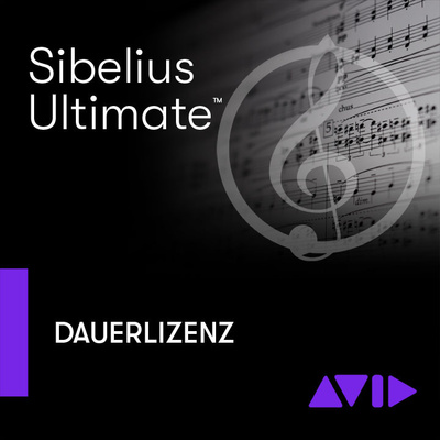 Avid Sibelius Ultimate Perpetual natų rašymo programinė įranga