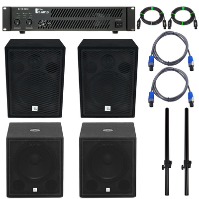 the box PA 18 ECO MKII stiprintuvo komplektas  