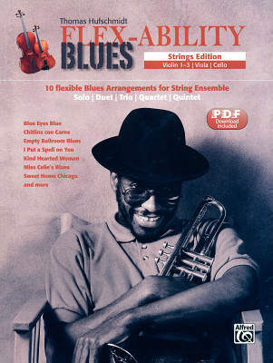 Alfred Music Publishing Flex-Ability Blues Strings natos ansambliams