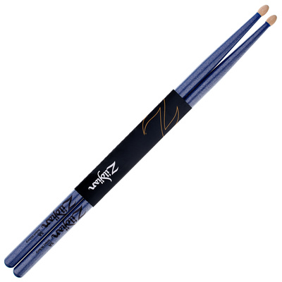 Zildjian 5A Chroma Blue būgnų lazdelės