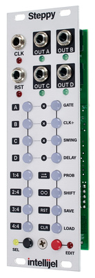 Intellijel Designs Steppy trigerių ir CV sekvenceris
