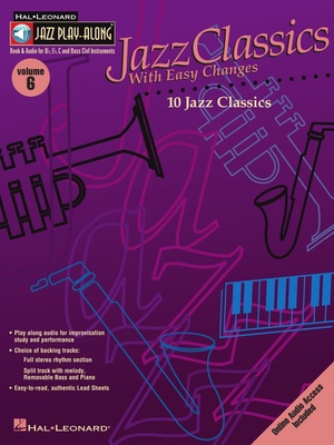 Hal Leonard Jazz Play-Along Jazz Classics džiazo pratimai su fonograma