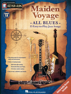Hal Leonard Jazz Play-Along Maiden Voyage džiazo pratimų su fonograma knyga