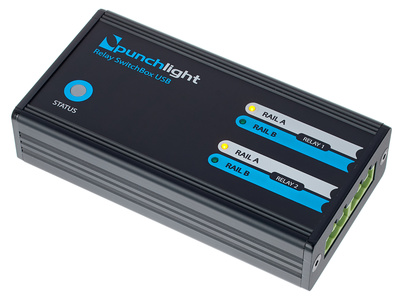 Punchlight Relay SwitchBox USB studijos priedas