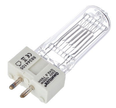 Omnilux 230V/1000W GX-9,5 750h 3200K