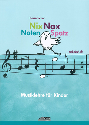 Schuh Verlag Nix Nax Notenspatz mokomoji muzikos medžiaga vaikams