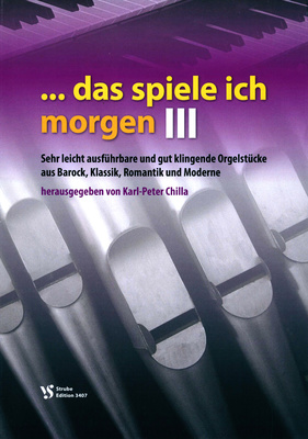 Strube Verlag Das Spiele Ich Morgen 3 vargonų literatūra