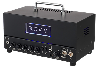 Revv D20 lempinė gitarų stiprintuvo galva