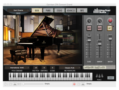 Garritan CFX Concert Grand virtualus instrumentas