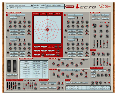Rob Papen Vecto virtualus instrumentas