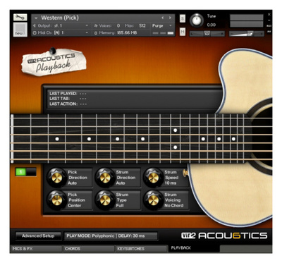 Vir2 Acou6tics virtualus instrumentas